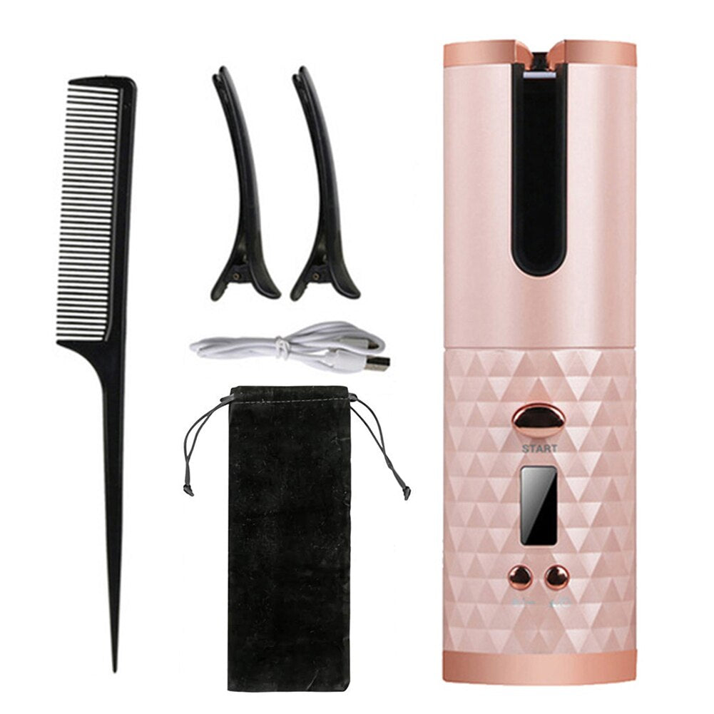 Cordless Auto Rotating Hair Curler