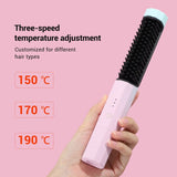 Electric Hair Straightening Comb