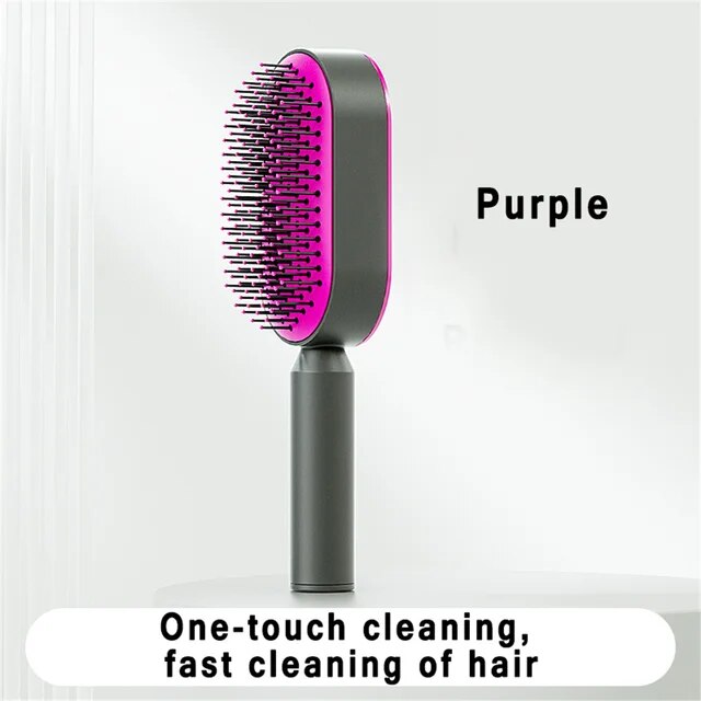 Self Cleaning Hair Brush